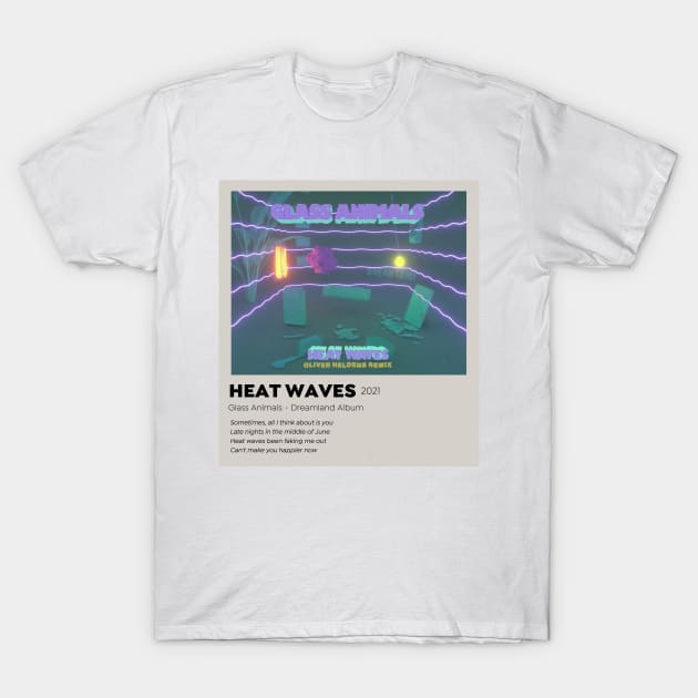 Heat Waves Poster V2 T-Shirt by thestanstore